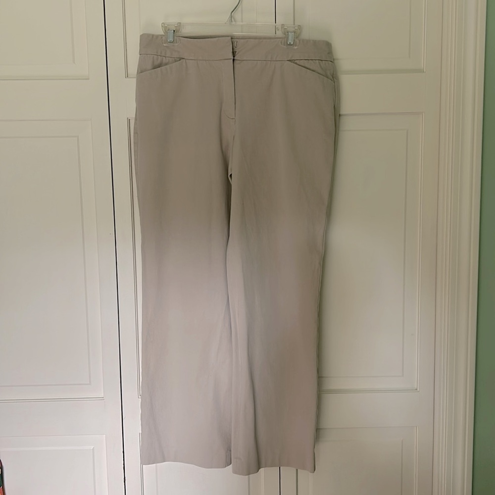 Talbots Signature Size 12 Tan Pants